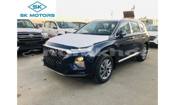 Buy Import Hyundai Santa Fe Blue Car in Import - Dubai in Bumthang