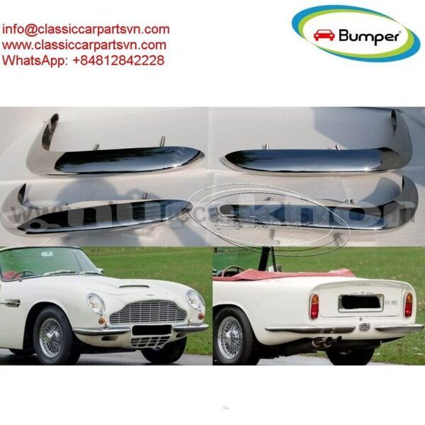 Big with watermark aston martin db6 1965 1970 bumpers new 1