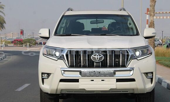 Buy Used Toyota Land Cruiser Prado White Car in Thimphu in Timphu