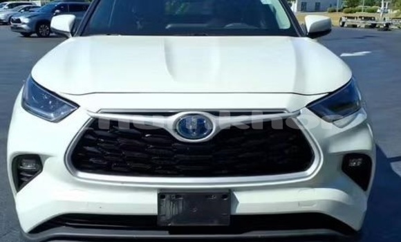 Buy Used Toyota Highlander White Car in Thimphu in Timphu
