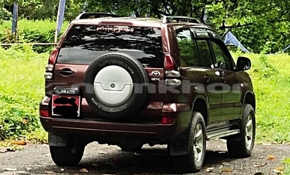 Buy Used Toyota Prado Red Car in Phuentsholing in Chhukha