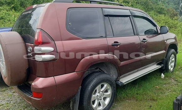 Buy Used Toyota Prado Red Car in Phuentsholing in Chhukha Buy Used Toyota Prado Red Car in Phuentsholing in Chhukha