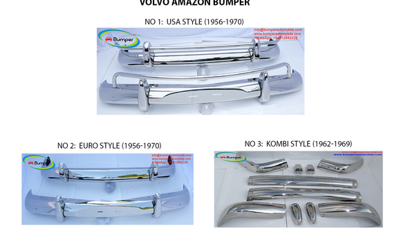 Volvo Amazon EU bumper