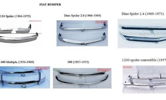 Fiat (1957 to 1975) Bumpe