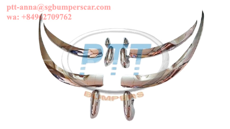 Big with watermark jaguar e type bumper.